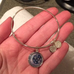 Alex and Ani bracelet moon and stars